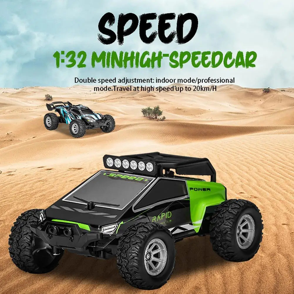 1:32 Mini High Speed 20km/h RC Car Dual Speed Adjustment Professional RC Indoor Travel 2023 Cars Toys Mode Mode Off-Road
