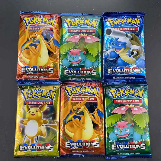 1 Pack Pokemon Card French English Sun Amp Moon GX Team Unbroken Bond Unifie Minds Evolutions Collectible Trading Cards Game Toy