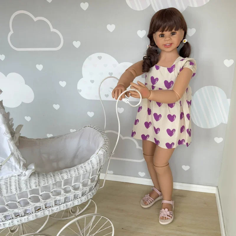 120cm Large Children's 5-6 Year Old Girls' Doll Mall Creative and Personalized Decorations for Children's Clothing Model Dolls