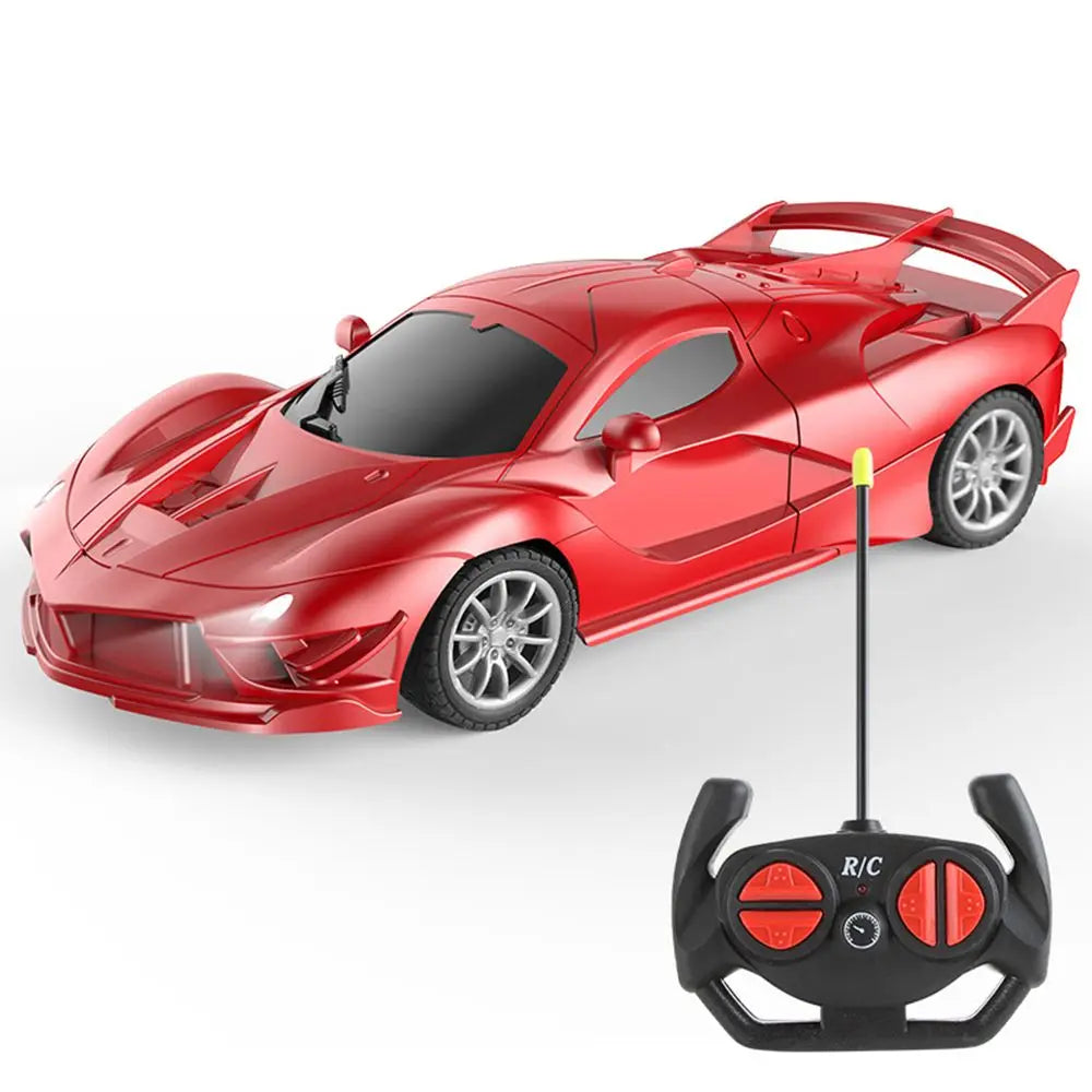1:18 4 Channels RC car With Led Light 2.4G Radio Remote Control Cars Sports Car High-speed Drift Car Boys Toys For Children Gift